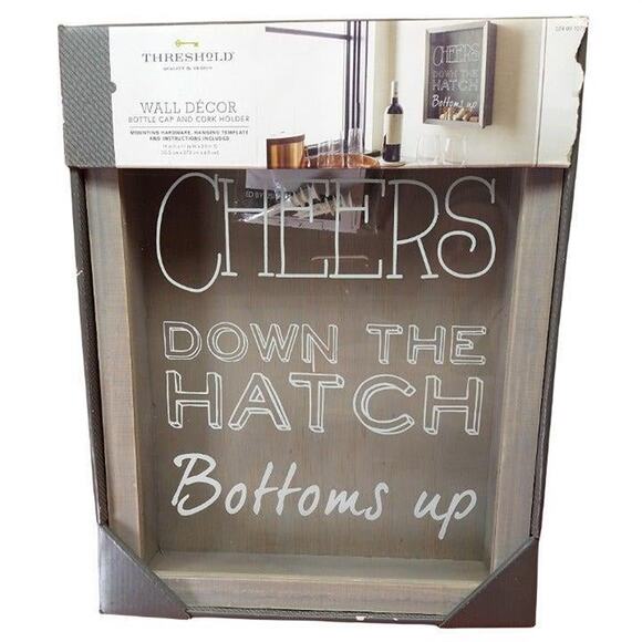 Shadow Box‎ Display Decorative Wine Cork Storage Wall or Shelf Decor - Picture 12 of 12